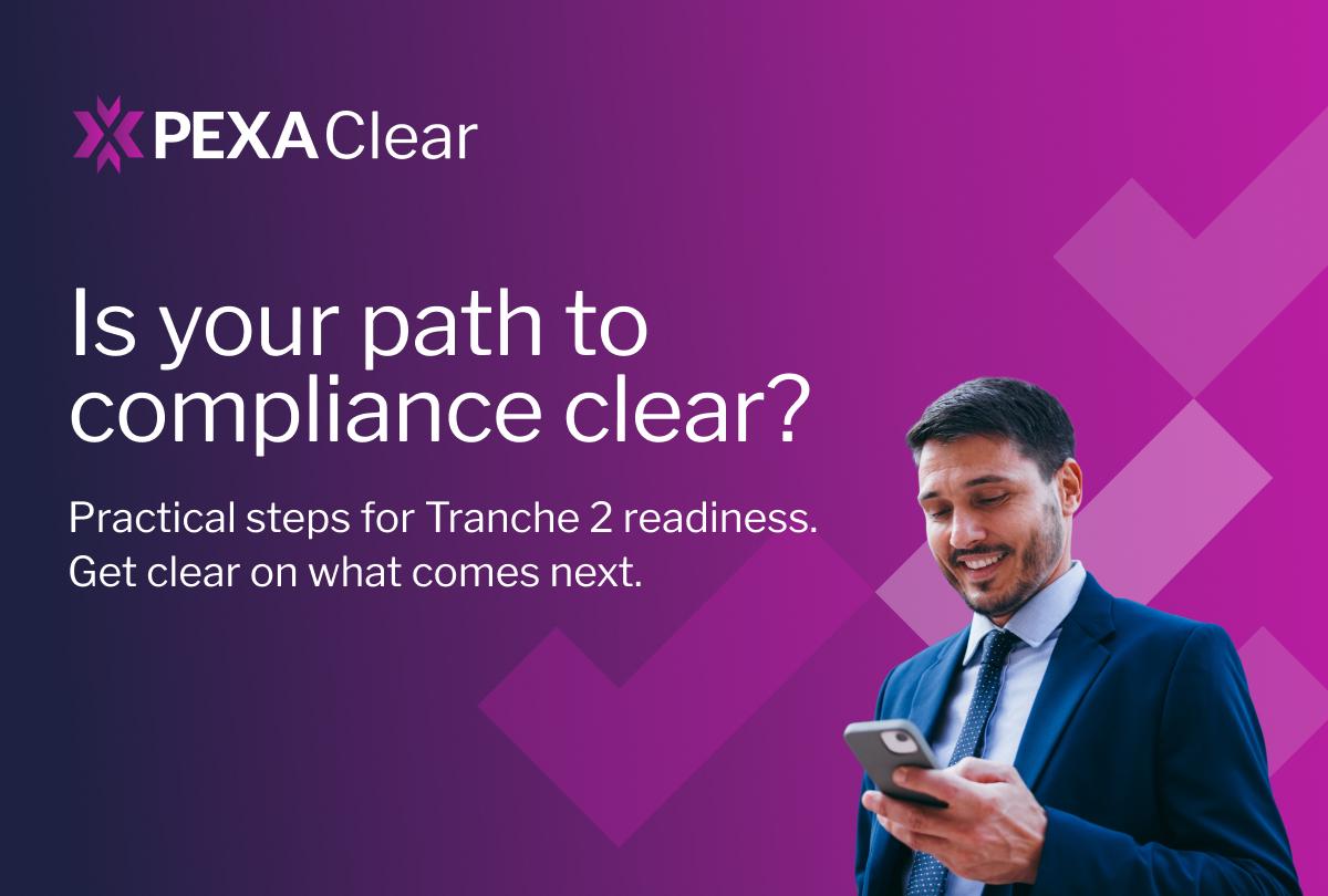 PEXA Clear pop up event